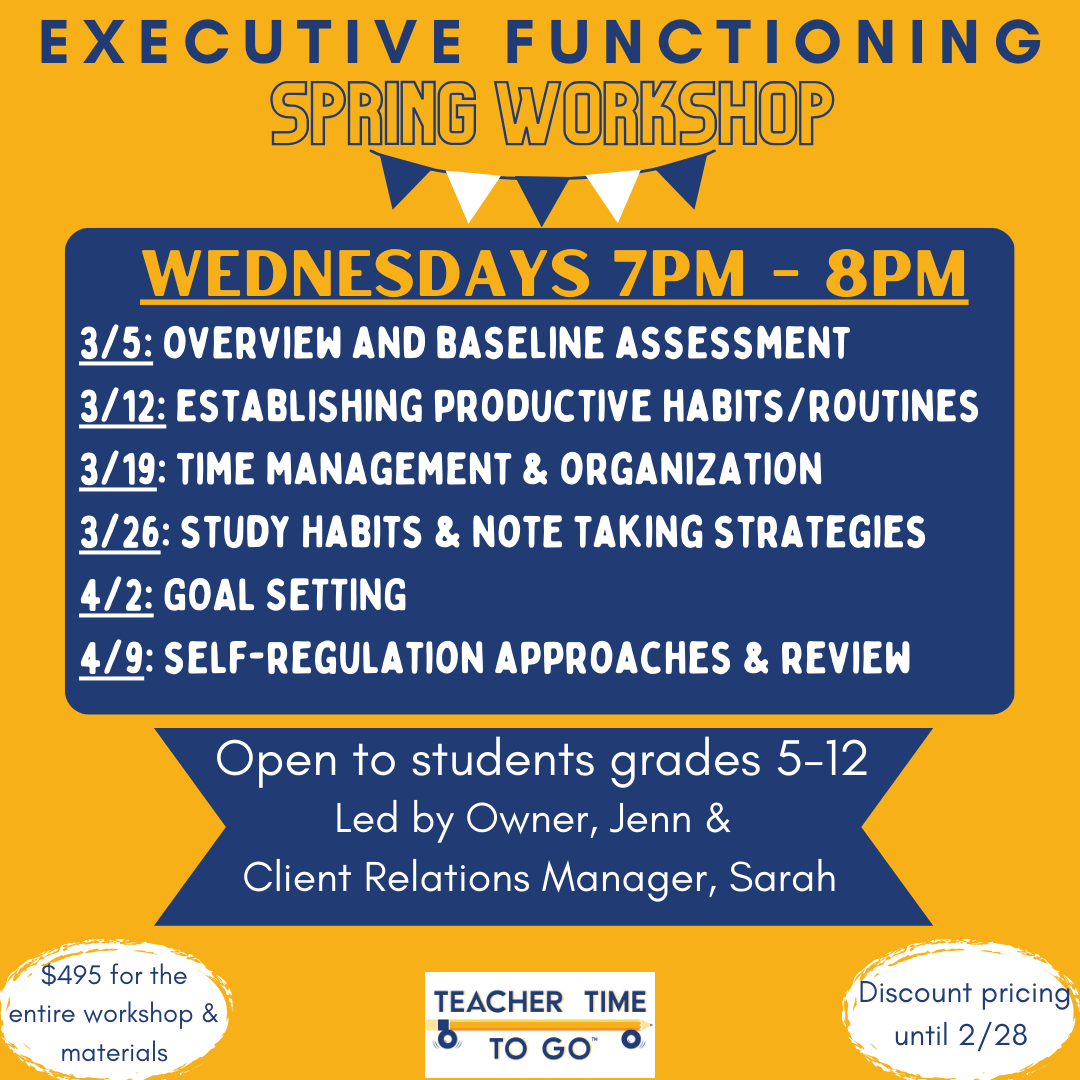 Executive Functioning Workshop